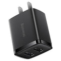 Baseus 10.5W Compact Mobile Charger Dual Port